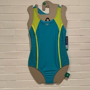 NWT Speedo Youth One Piece Swimsuit